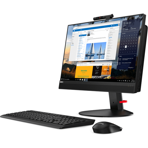 Lenovo ThinkCentre M820z All-in-One Desktop PC – Core i5-9400 / 21.5″ FHD Touch / 4GB RAM / 1TB HDD / Win 10 Pro (10SC002SSA)