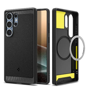 Spigen Samsung Galaxy S25 Ultra Premium Rugged Armor MagSafe Case Black product image 2