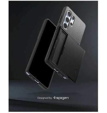 Spigen Samsung Galaxy S25 Ultra Premium Slim Armor Card Case Black product image 3