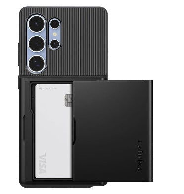 Spigen Samsung Galaxy S25 Ultra Premium Slim Armor Card Case Black product image 4
