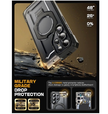 Supcase Samsung Galaxy S25 Ultra Premium Rugged Protective MagSafe Case Black product image 3