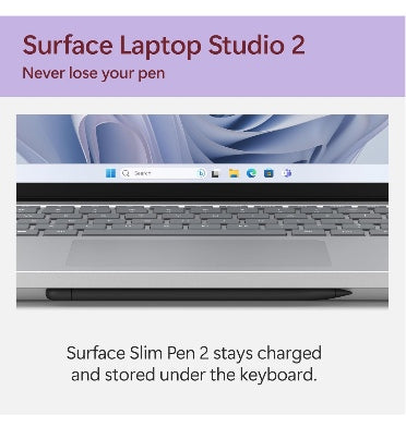 Microsoft Surface Laptop Studio 2 I7 512gb/16gb Platinum product image 4