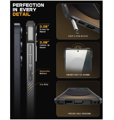 Supcase Samsung Galaxy S25 Ultra Premium Rugged Protective MagSafe Case Black product image 7