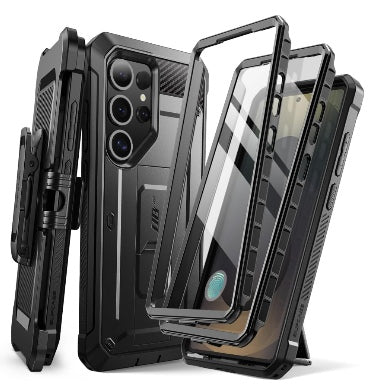 Supcase Samsung Galaxy S25 Ultra Full Body Rugged Protective Case Black product image 1