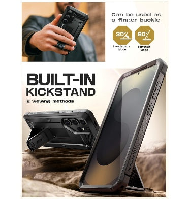 Supcase Samsung Galaxy S25 Ultra Full Body Rugged Protective Case Black product image 4