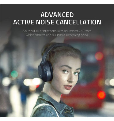 Razer Opus Thx Active Noise Cancelling Wireless Headphones Classic Black product image 7