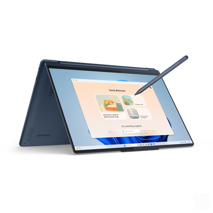 Lenovo Yoga 9 2-in-1 Intel Core Ultra 7 258V 32GB RAM 1TB SSD Laptop — rear view