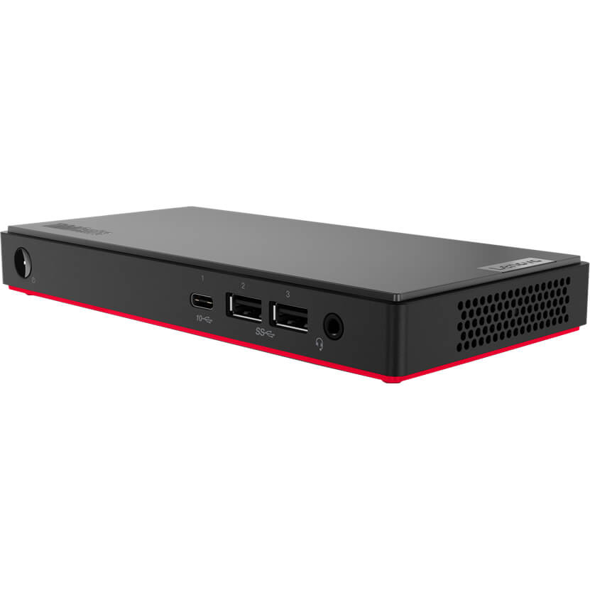 Lenovo ThinkCentre M90n-1 Nano IoT Desktop PC – Core i5-8265U / 8GB RAM / 256GB SSD / Win 10 Pro (11AD003NSA) image 3