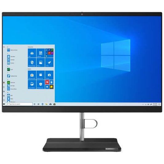 Lenovo V50a 22IMB AIO Desktop PC – Core i5-10400T / 21.5″ FHD / 8GB RAM / 1TB HDD / DVD-RW / Win 10 Pro (11FN000RSA) image 1