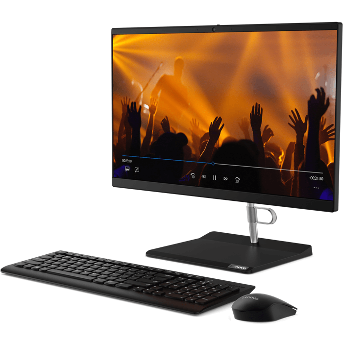 Lenovo V50a-22IMB All-in-One Desktop PC – Core i5-10400T / 21.5″ FHD / 4GB RAM / 1TB HDD / Win 10 Pro (11FN000USA) image 3