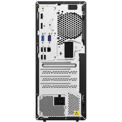 Lenovo V50t-13IMB Desktop PC – Core i5-10400 / 8GB RAM / 1TB HDD / Win 10 Pro (11HD001HSA) — rear view