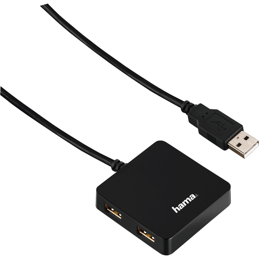 Hama USB Hub 2.0 4 Port Bus Powered (12131) image 1