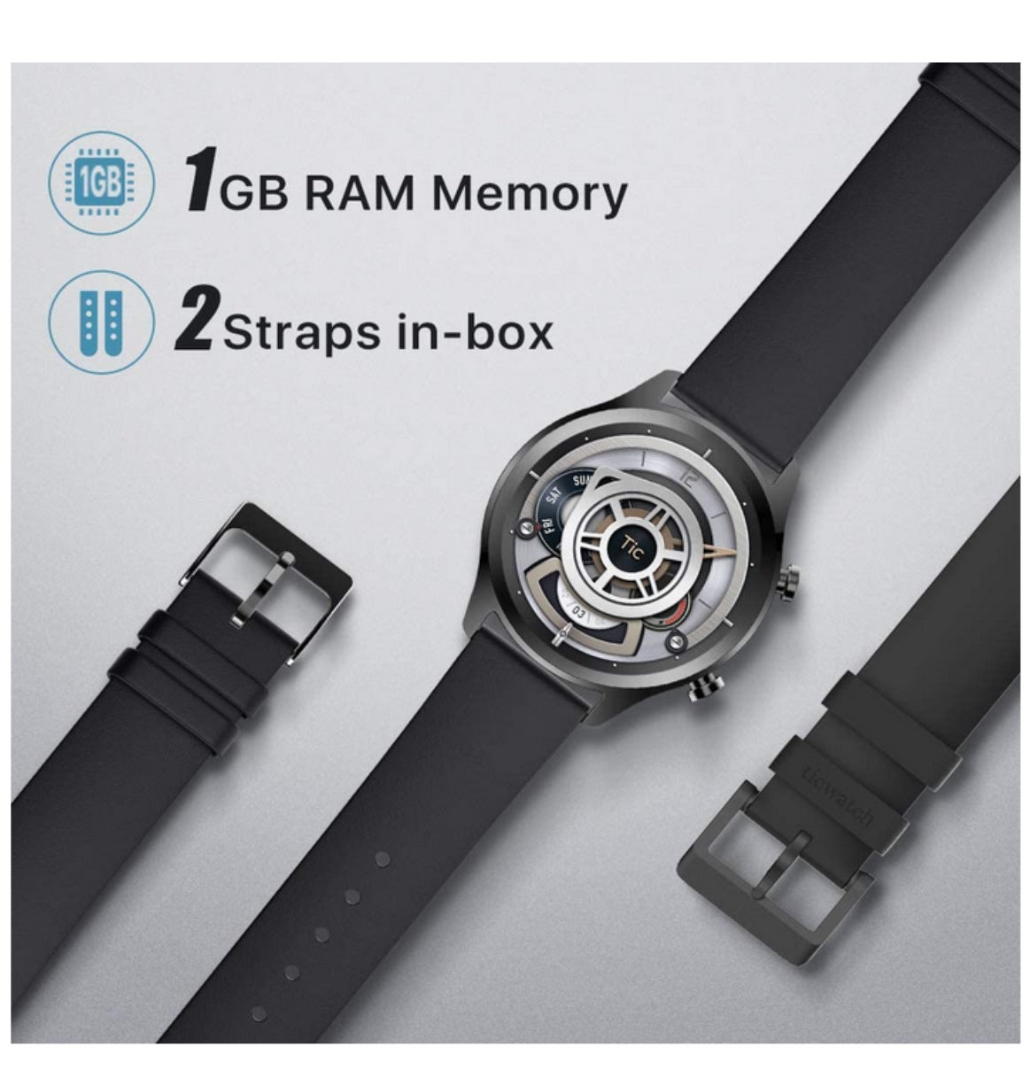 Ticwatch C2+ Smartwatch Onyx (2021) product image 5