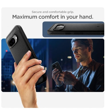 Spigen Google Pixel 9a Premium Rugged Armor MagSafe Case Black product image 6