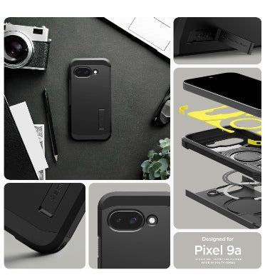 Spigen Google Pixel 9a Premium Tough Armor MagSafe Case Black product image 3