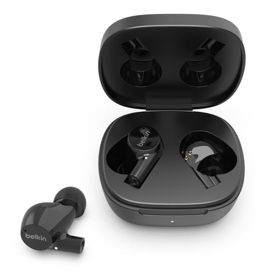 Belkin SoundForm Rise True Wireless Black Earbuds (AUC004BTBK) image 2