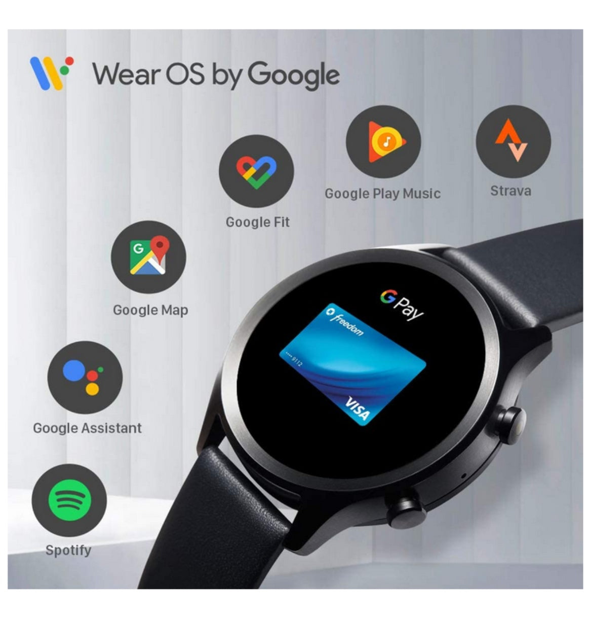 Ticwatch C2+ Smartwatch Onyx (2021) product image 4