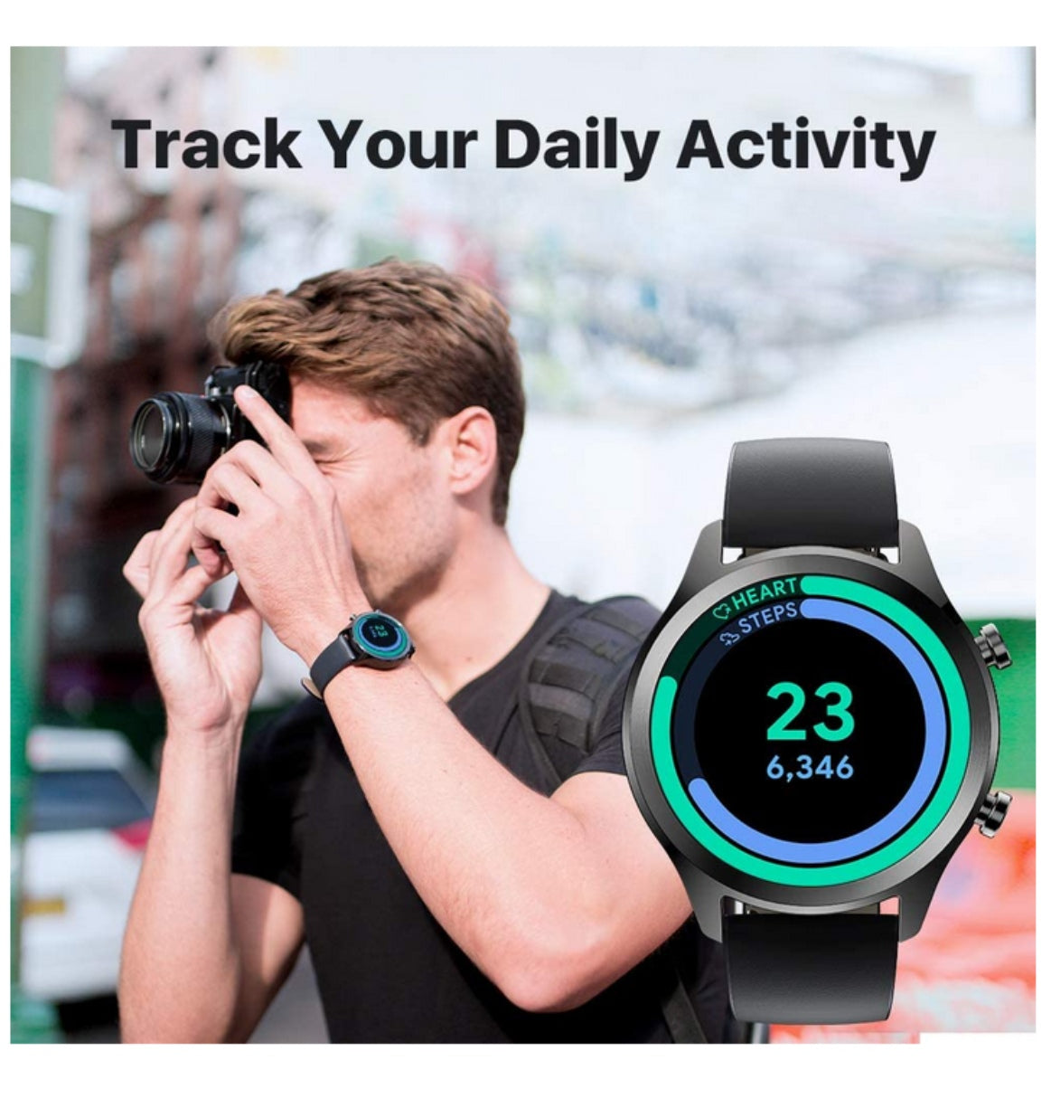 Ticwatch C2+ Smartwatch Onyx (2021) product image 3