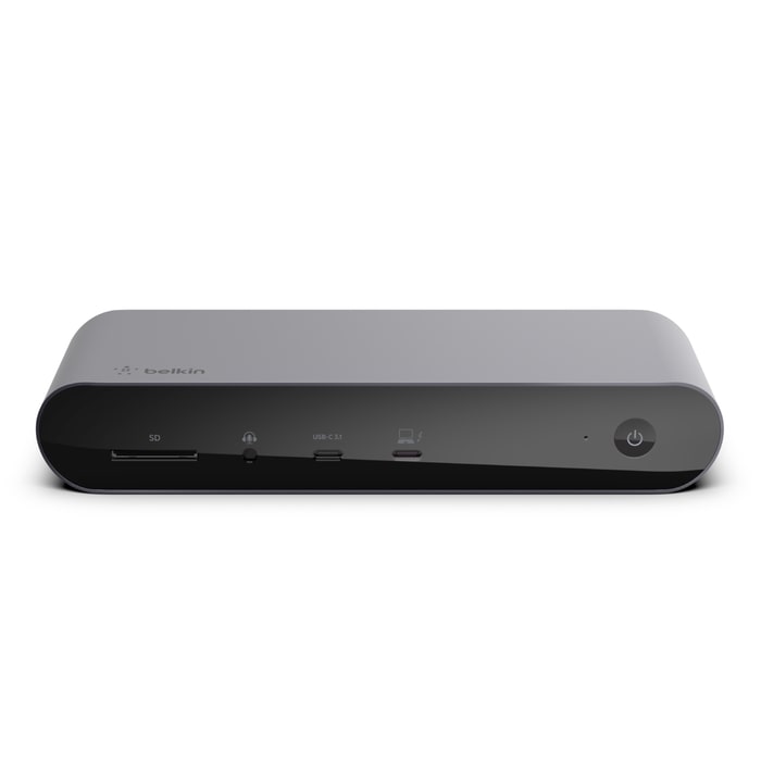 Belkin Connect Pro Thunderbolt 4 Dock (INC006VFSGY) — side view