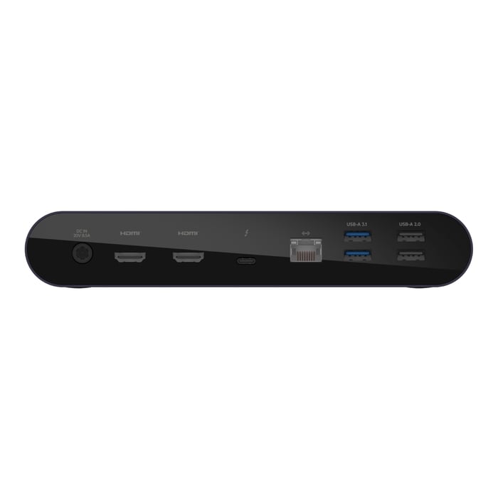 Belkin Connect Pro Thunderbolt 4 Dock (INC006VFSGY) — rear view