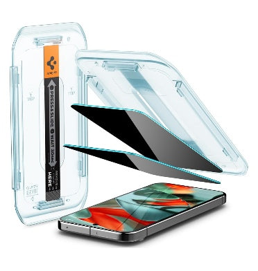 Spigen Google Pixel 9 Pro Xl Premium Tempered Glass Screen Protector - Privacy 2pk product image 1