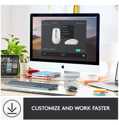 Logitech Mx Anywhere 3 Wireless Mouse Mac Edition Pale Gray — packaging