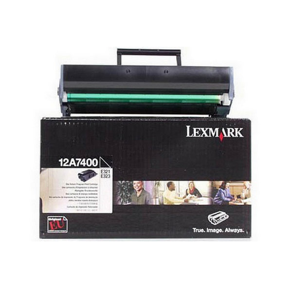 Lexmark 12A7400 Return Program Black Laser Toner Cartridge image 1