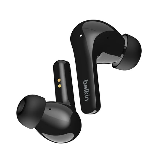 Belkin SoundForm Flow Noise Canceling Wireless Black Earbuds (AUC006BTBK) image 1