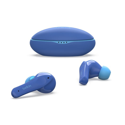 Belkin SoundForm Nano Blue Wireless Earbuds for Kids (PAC003BTBL) image 2