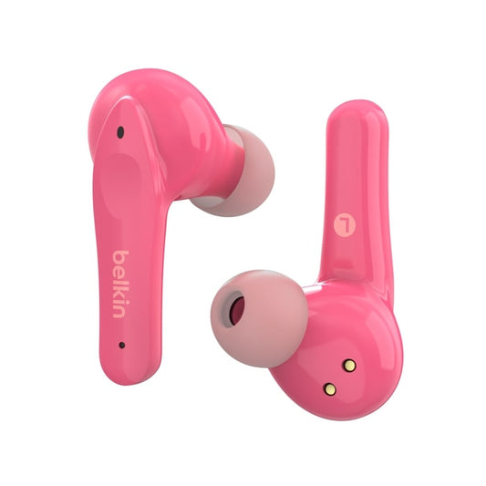 Belkin SoundForm Nano Pink Wireless Earbuds for Kids (PAC003BTPK) image 1