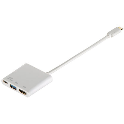 Hama USB-C to USB 3.1/HDMI/USB-C Adapter (135728) — front view