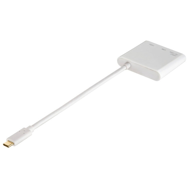 Hama USB-C to USB 3.1/HDMI/USB-C Adapter (135728) — side view