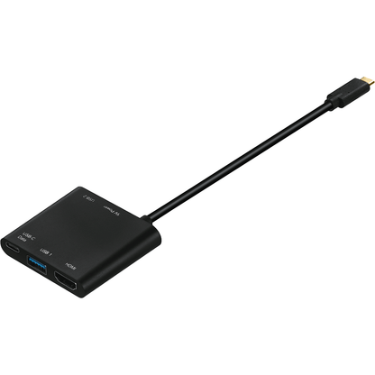 Hama USB C 4 in 1 Multi Port Adapter (135729) — front view