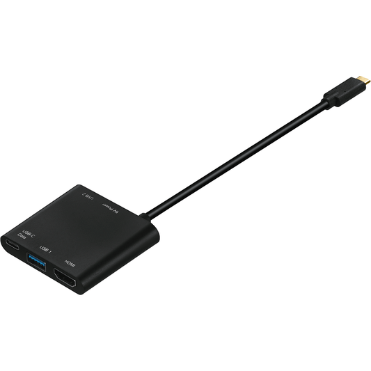Hama USB C 4 in 1 Multi Port Adapter (135729) image 2