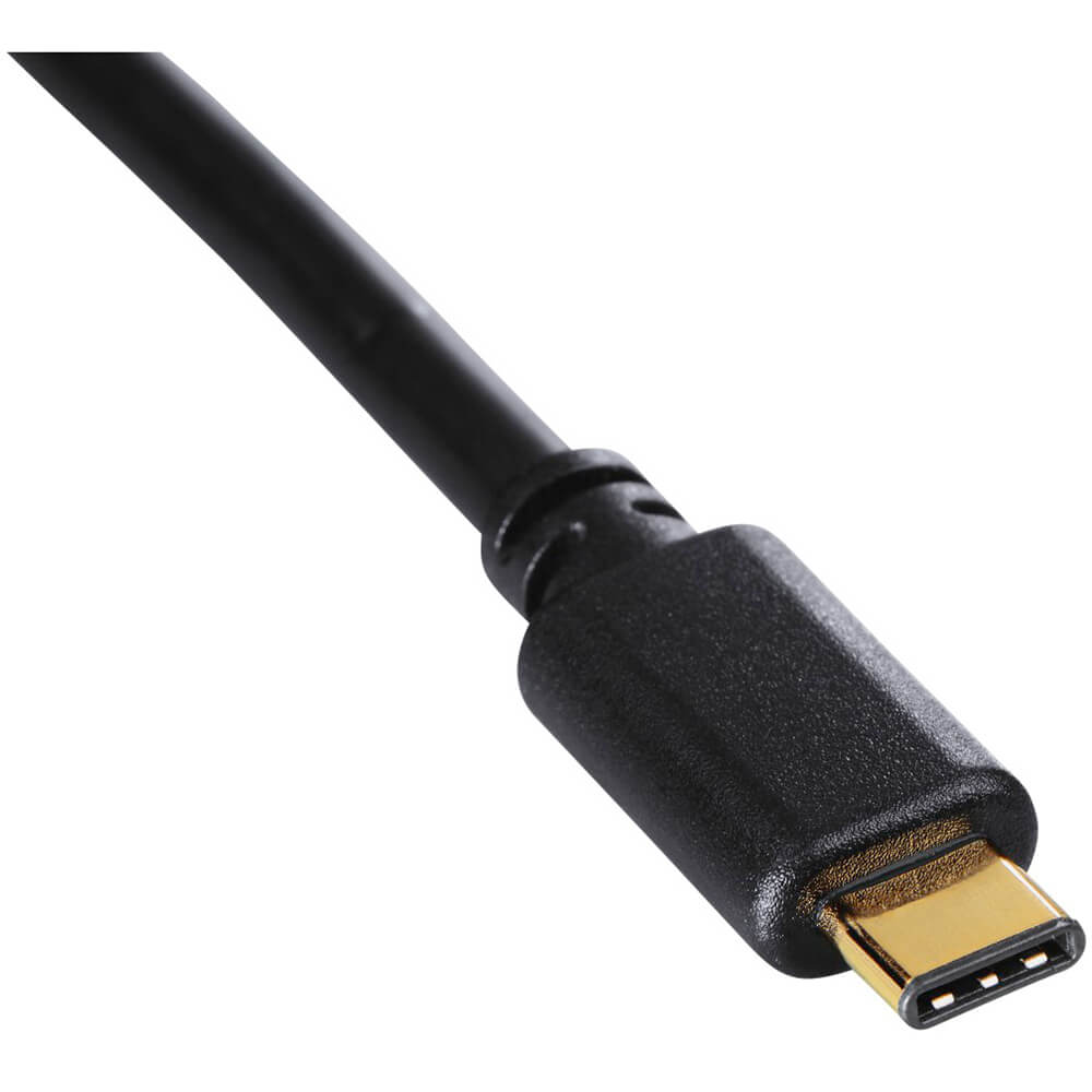 Hama USB Type C Adapter Cable USB C To USB 3.1 A 1.8M (135736) — ports and connectors