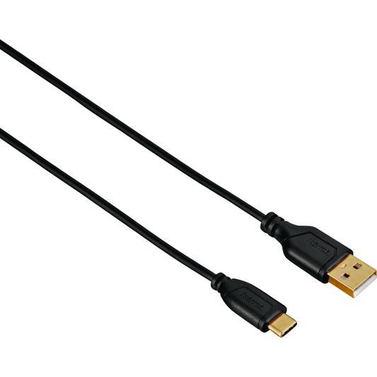 Hama 0.75M USB Type C Flexi Cable – Black (135784) image 2