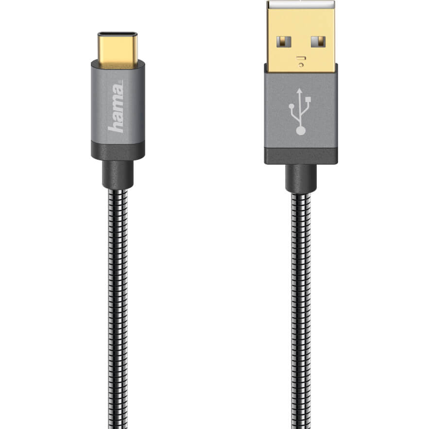 Hama USB -C 0.75 m metal Cable (135790)