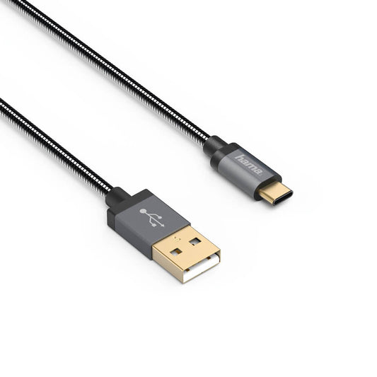 Hama USB -C 0.75 m metal Cable (135790) image 2