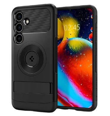 Spigen Samsung Galaxy S24+ Premium Slim Armor Magfit Case Black product image 1