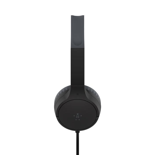 Belkin SoundForm Mini Wired On-Ear Black Kids Headphones (AUD004BTBK) image 2