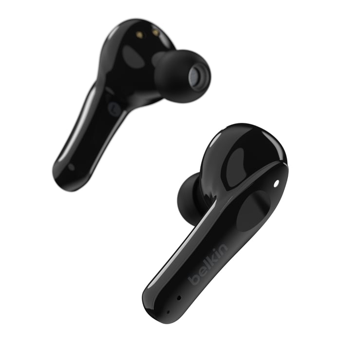 Belkin SoundForm Move True Wireless Earbuds (PAC002btBK-GR) — front view