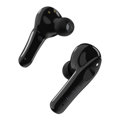 Belkin SoundForm Move True Wireless Earbuds (PAC002btBK-GR) — front view