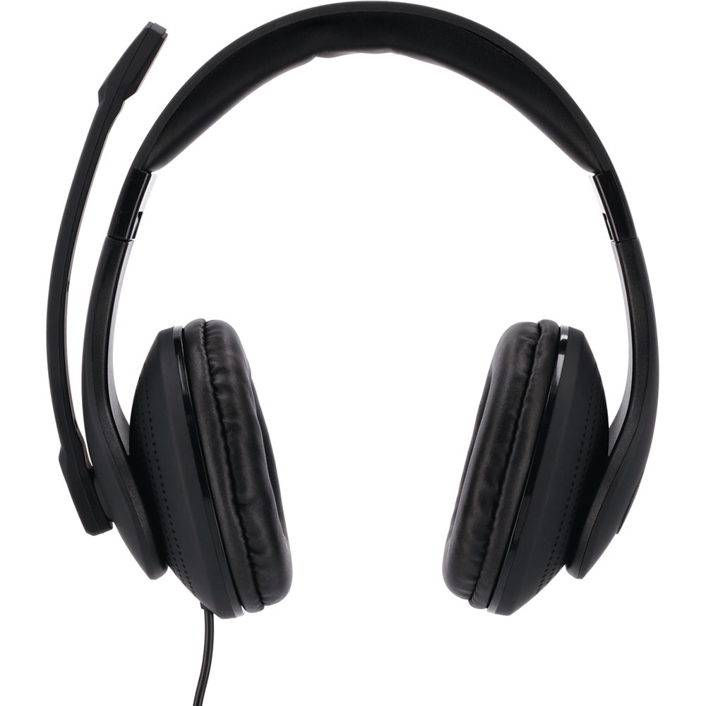 Hama HS-USB 300 USB Office Headset – Black (139924)
