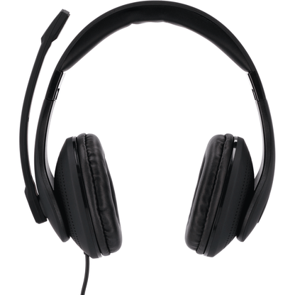 Hama HS-USB 300 USB Office Headset – Black (139924)