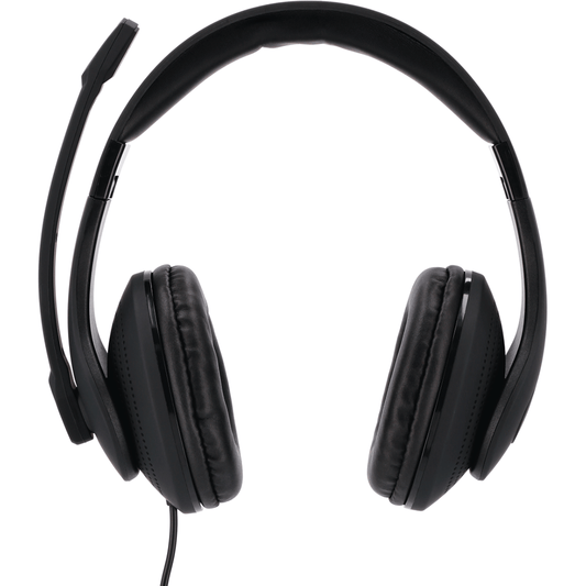 Hama HS-USB 300 USB Office Headset – Black (139924) image 1