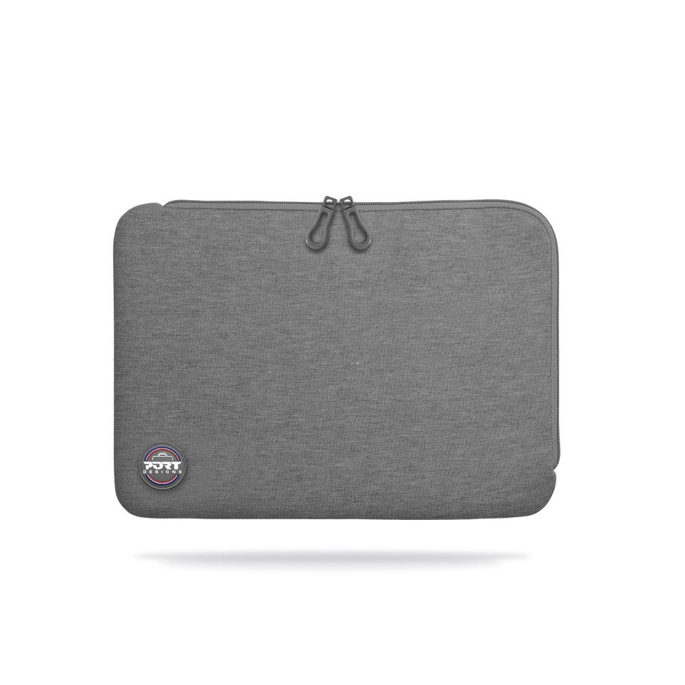 Port Designs TORINO II 15.6-inch Laptop Sleeve – Grey (140412) — rear view