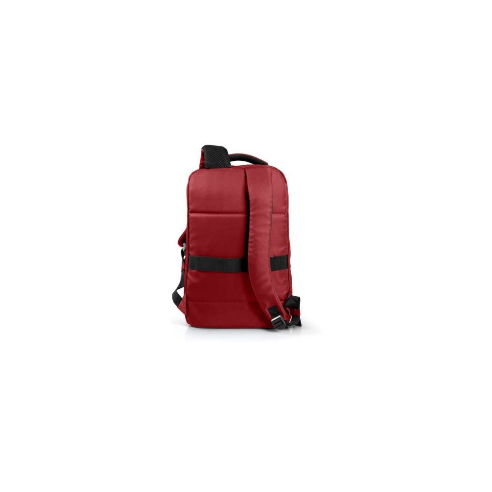 Port Designs TORINO II 16-inch Backpack – Red (140424) — rear view