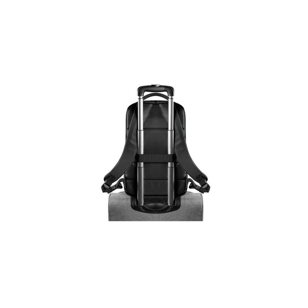 Port Designs TORINO II 16-inch Backpack – Black (140425) — rear view