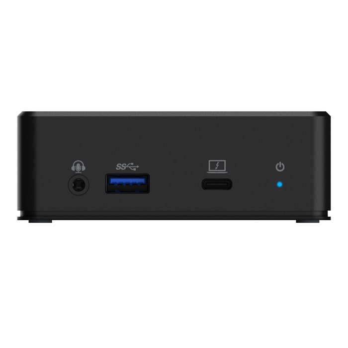 Belkin Connect USB-C Dual Display Docking Station (INC002VFBK) — rear view