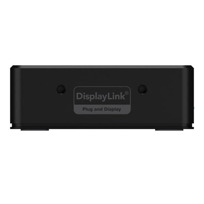 Belkin Connect USB-C Dual Display Docking Station (INC002VFBK) — in use